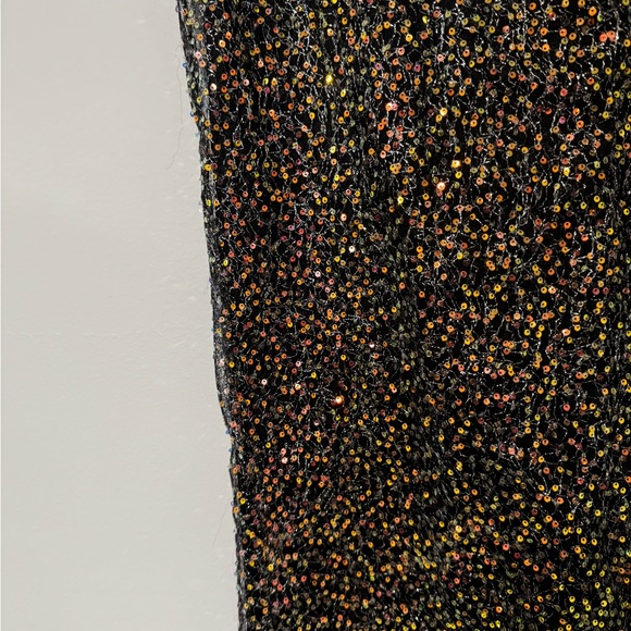 3 for $10 Forever 21 Sequin Knee Length Skirt Slit Party Sparkly Small - Picture 6 of 14